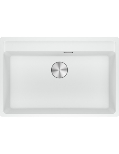 MRG 610-72 A fragranīta izlietne, 760x510mm, balta