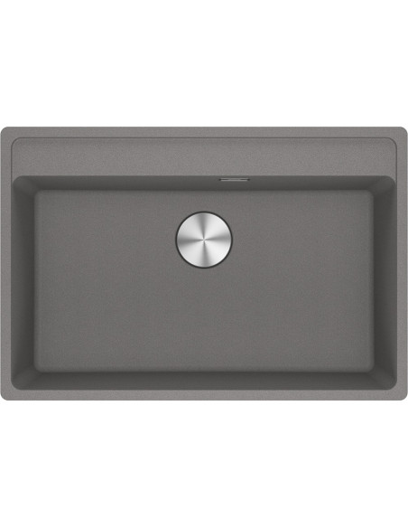 MRG 610-72 A fragranīta izlietne, 760x510mm, pelēka