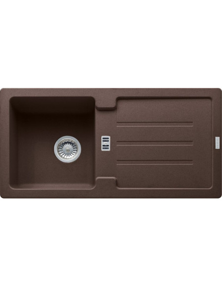 STG 614 ar ventili 3½", abpusēja, Fragranit+, 86 x 43,5 cm, šokolāde