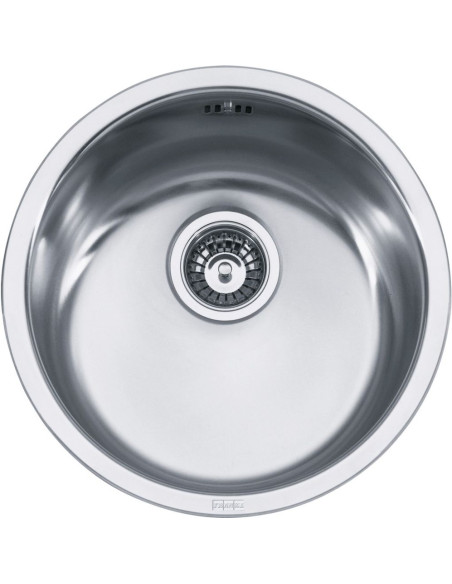 Nerūsējošā tērauda izlietne RAN 610-38 matēta diam 43 cm