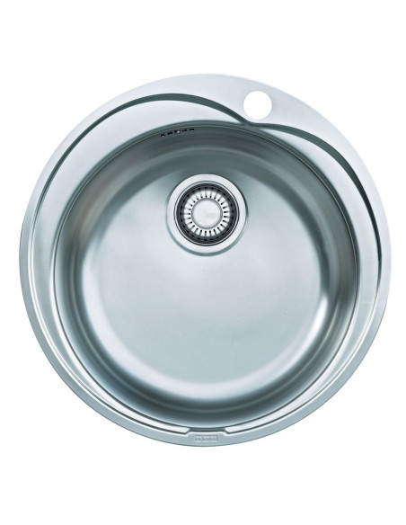 Nerūsējošā tērauda izlietne ROL 610-41 ar auduma struktūru