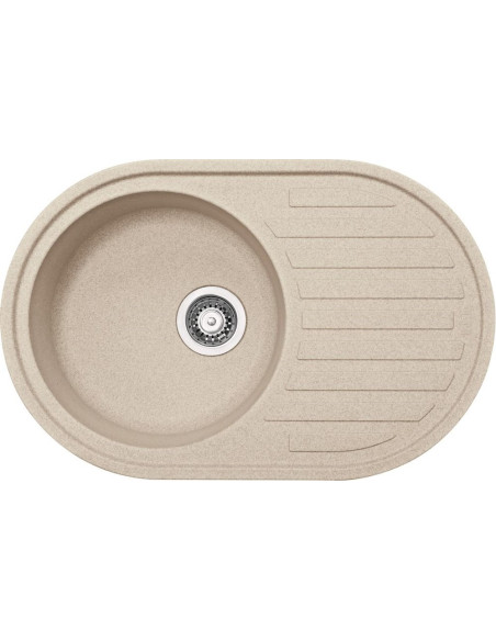 ROG 611 ar ventili 3½" un sietiņgrozu kā korķi, abpusēja, Fragranit+, Bēšīga