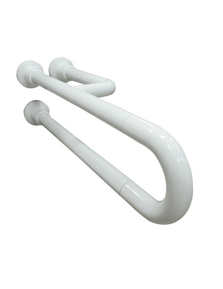 Invalīdu rokturis fiksēts 60cm labais NT balts