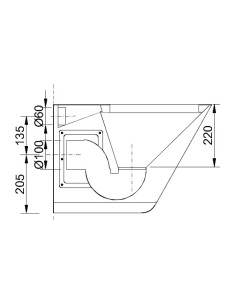 WC sienas 38x35x55cm, NT 2