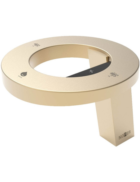 Concept3 maisītājs ar roku žāvētāju un ziepju dozatoru, lielais, zelts