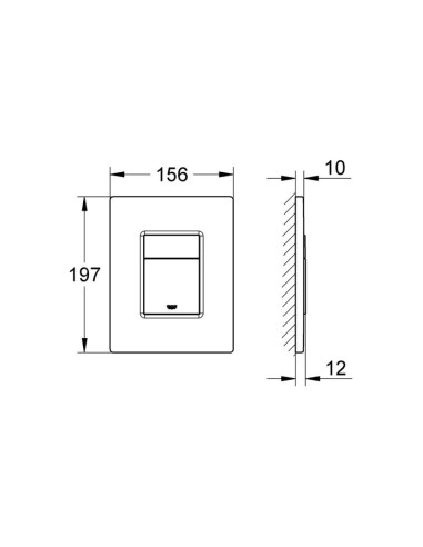 Skate Cosmopolitan Dual tastatūra, hroms