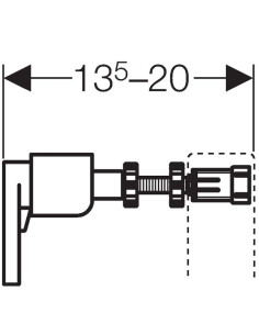 Geberit Sigma/Omega stiprinājumi 2