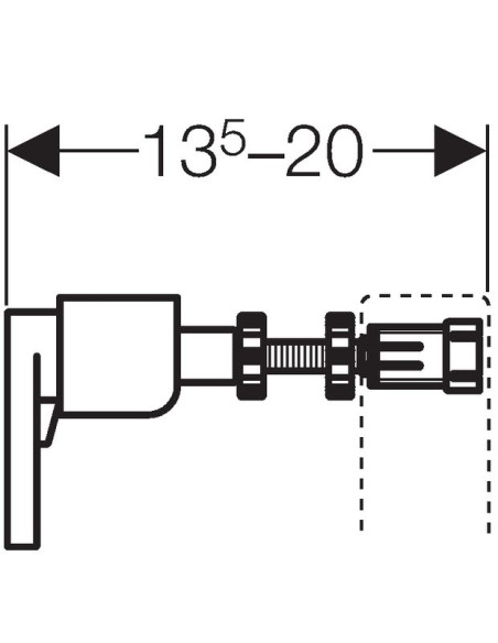 Geberit Sigma/Omega stiprinājumi