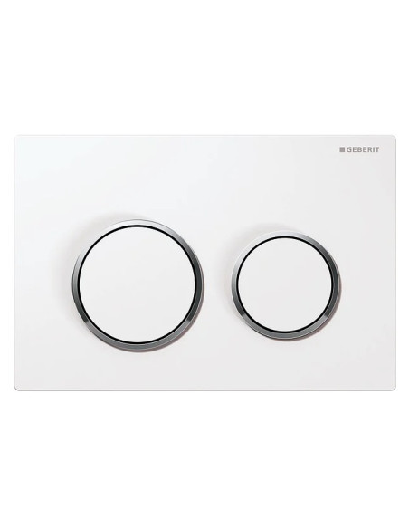 Geberit Omega20 tastatūra balts/hroms
