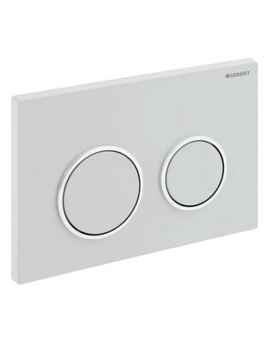 Geberit Omega20 tastatūra balts/hroms