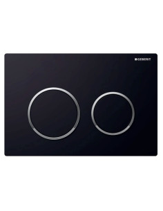 Geberit Omega20 tastatūra melns/hroms
