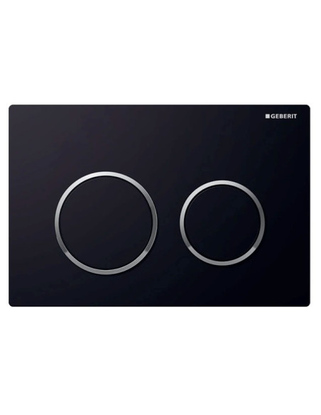 Geberit Omega20 tastatūra melns/hroms