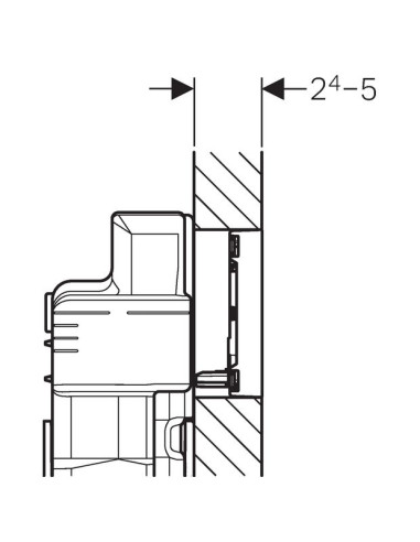 Geberit Sigma60 spiedpoga