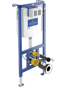ViConnect iebūvējamais rāmis tualetes poda instalācijai pie sienas, 525 x 130 x 1120mm