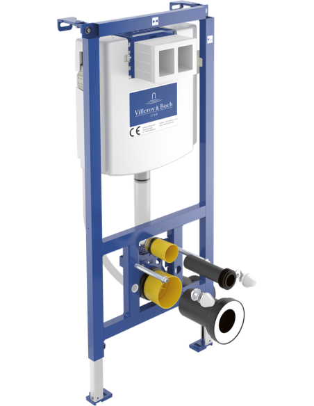 ViConnect iebūvējamais rāmis tualetes poda instalācijai pie sienas, 525 x 130 x 1120mm
