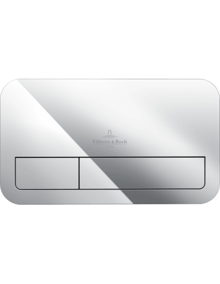 ViConnect skalošanas taustiņš, 2 skalošanas režīmi, Hromēts ViConnect skalošanas taustiņš, 2 skalošanas režīmi, Hromēts