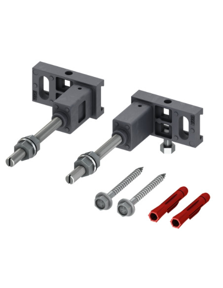 TECEprofil stiprinājumu komplekts rāmim TECEprofil stiprinājumu komplekts rāmim