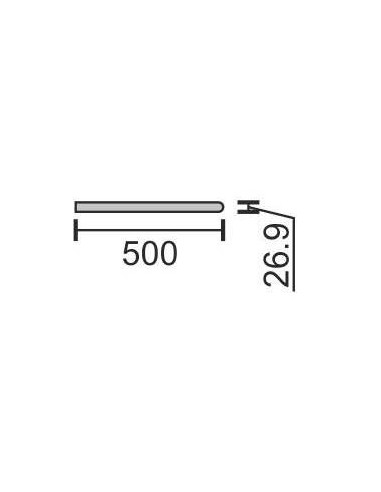 Dvieļu žāvētājs D-20 "P-veida" 500x500