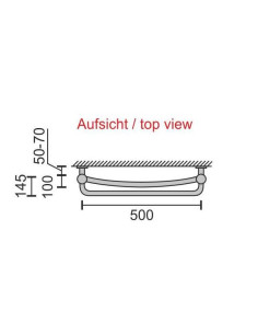 Dvieļu žāvētājs Sonāte 2+ 500x900 (9) 2