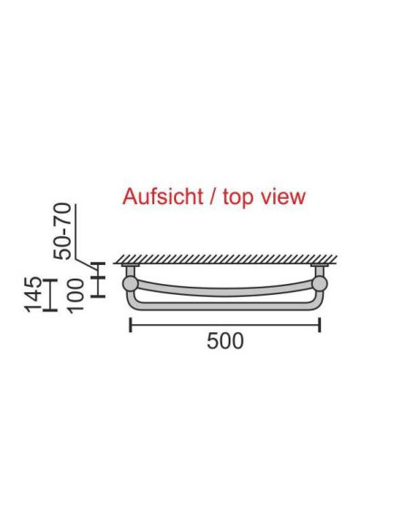 Dvieļu žāvētājs Sonāte 2+ 500x900 (9)