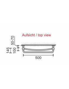 Dvieļu žāvētājs Sonāte 3+ 500x900 (9) 2
