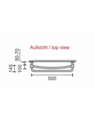 Dvieļu žāvētājs Sonāte 3+ 500x900 (9)