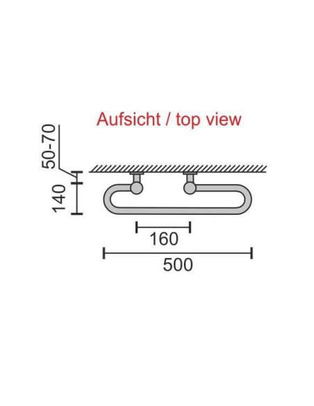 Dvieļu žāvētājs Allegro 160x700x500 (7)