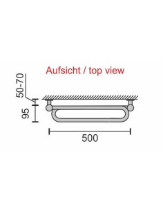 Dvieļu žāvētājs W-veida 500x1000 (3) 2