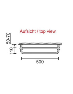 Elektriskais dvieļu žāvētājs Viktorija + 500x900 2