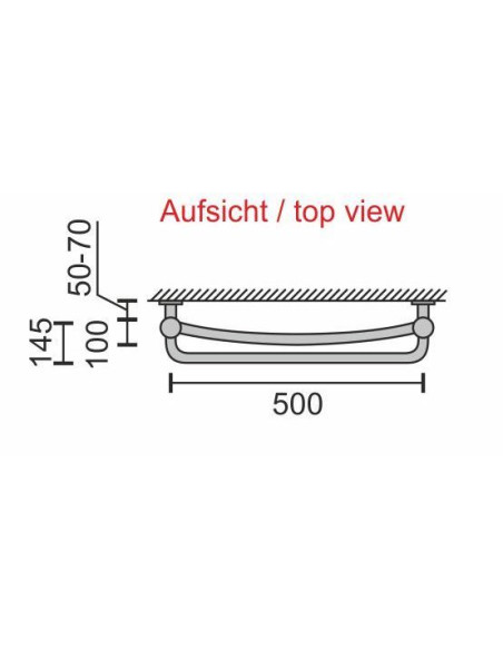Elektriskais dvieļu žāvētājs Sonate 2+ 500x900 (9)