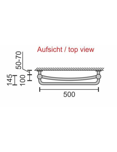 Elektriskais dvieļu žāvētājs Sonate 3+ 500x900 (9)
