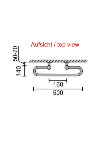 Elektriskais dvieļu žāvētājs Gamma Pulēts 160x700x500 (7)