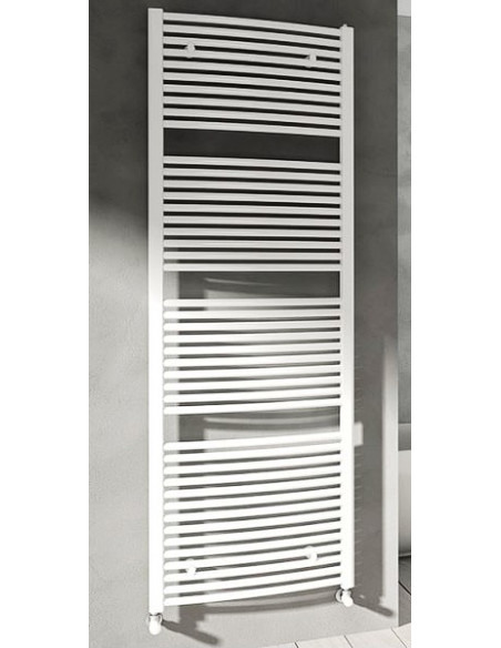 Venus dvieļu žāvētājs, liekts 818x497x45mm, balts