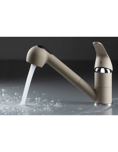 Pepe Kitchen tap, with pull-out spout - 2 stream types - 5