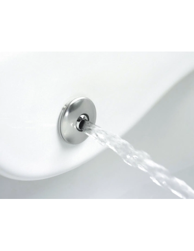 copy of rimless wall hung toilet Free with integrated bidet faucet - 3