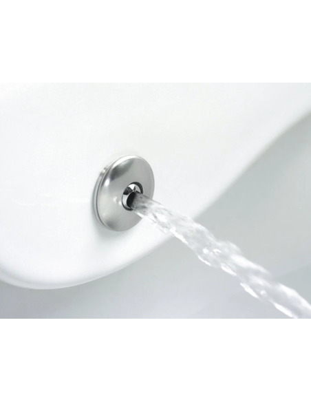 copy of rimless wall hung toilet Free with integrated bidet faucet - 3