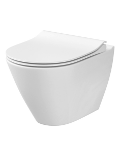 Cersanit City NEW CLEAN, ar vāku pie sienas piekarināmais pods K701-104 - 3
