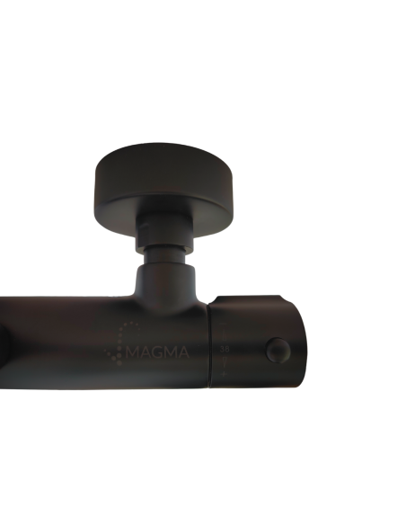 MAGMA AMATA Dušas krāns-termostats ar komplektu MG2290-M, melns matēts - 7