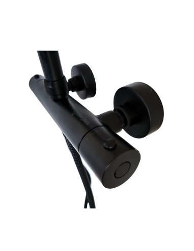 MAGMA AMATA Dušas krāns-termostats ar komplektu MG2290-M, melns matēts - 8