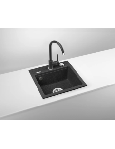 Deante kitchen sink Zorba, ZQZ_2103, black - 3