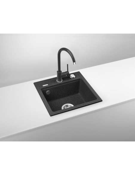Deante kitchen sink Zorba, ZQZ_2103, black - 3 Deante kitchen sink Zorba, ZQZ_2103, black - 3