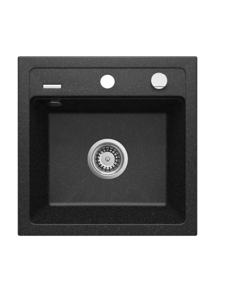 Deante kitchen sink Zorba, ZQZ_2103, black - 4 Deante kitchen sink Zorba, ZQZ_2103, black - 4