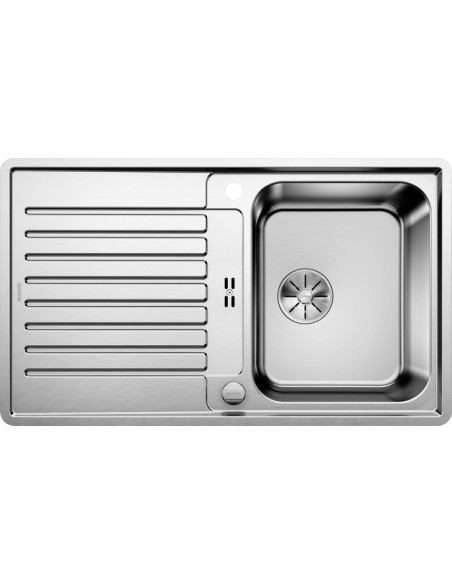 BLANCO CLASSIC Pro 45 S-IF rev., Stainless steel satin polish, with drain remote control, reversible, 450 mm - 4