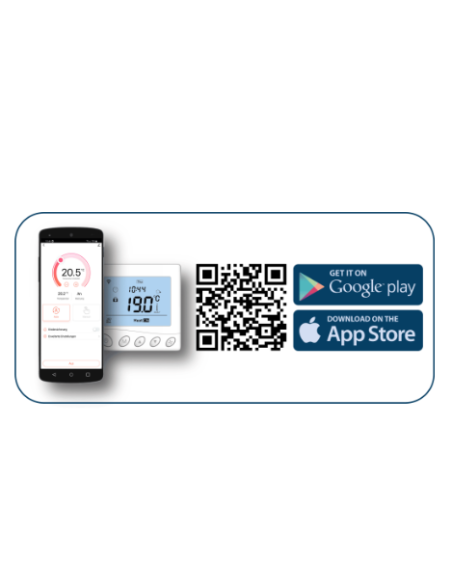 Termoregulators grīdas W350 Wi-Fi - 1