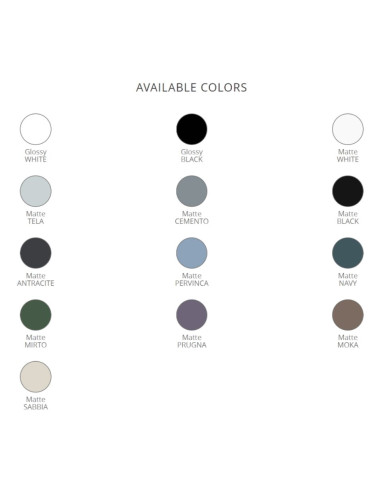 Agile sink anthracite 91x46cm, without tap...