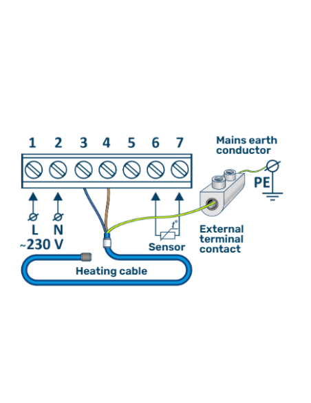 Termoregulators grīdas HW800 - 2 Termoregulators grīdas HW800 - 2