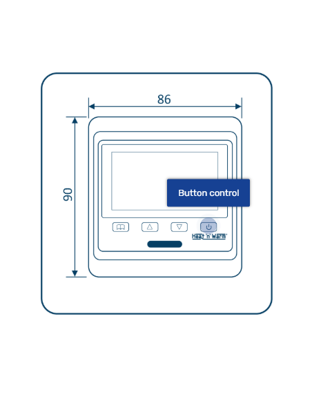 Termoregulators grīdas HW800 - 3 Termoregulators grīdas HW800 - 3