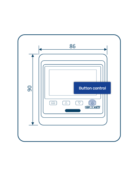 Grand Meyer® HW500 Programuojamas temperatūros reguliatorius - 3