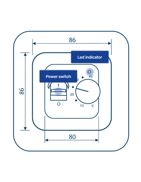 Grand Meyer® MST-10 elektrooniline temperatuuriregulaator - 2 Grand Meyer® MST-10 elektrooniline temperatuuriregulaator - 2