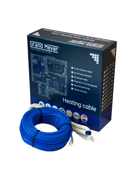 Loose Heating Cable - Grand Meyer® THC20 - 2 Loose Heating Cable - Grand Meyer® THC20 - 2